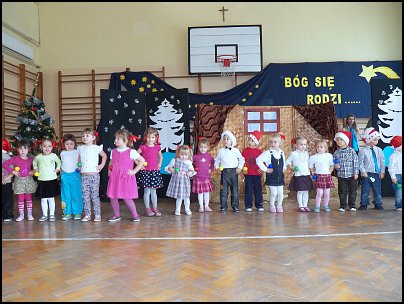 Akademia z okazji świąt Bożego Narodzenia