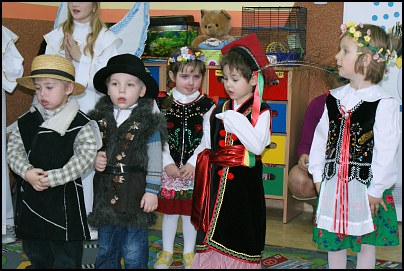 Jasełka w grupie przedszkolnej 3-latków