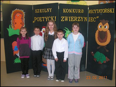 Szkolny konkurs recytatorski