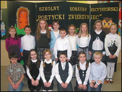Szkolny konkurs recytatorski