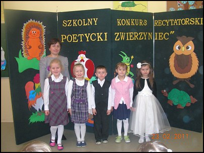 Szkolny konkurs recytatorski