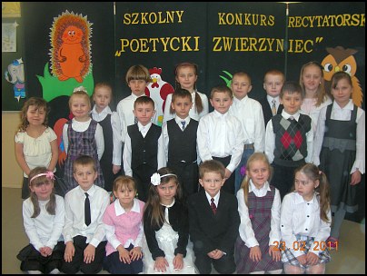 Szkolny konkurs recytatorski