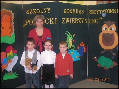 Szkolny konkurs recytatorski