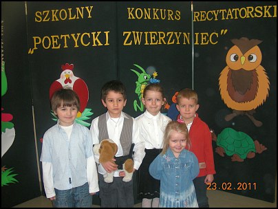 Szkolny konkurs recytatorski
