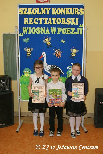 Szkolny Konkurs Recytatorski