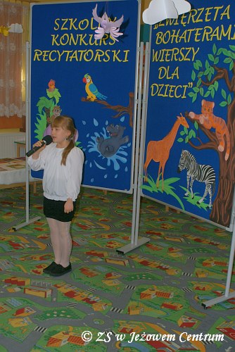 Szkolny Konkurs Recytatorski