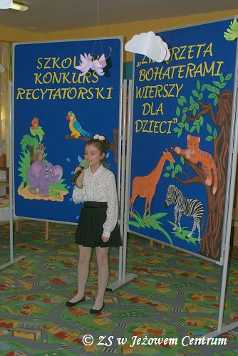 Szkolny Konkurs Recytatorski