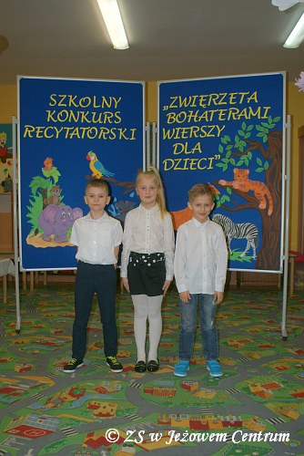 Szkolny Konkurs Recytatorski