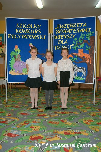 Szkolny Konkurs Recytatorski