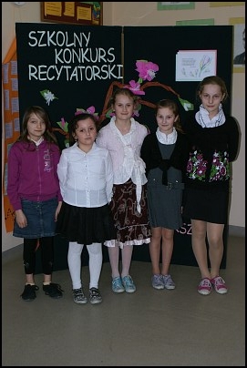 Szkolny Konkurs Recytatorski