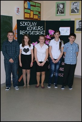 Szkolny Konkurs Recytatorski