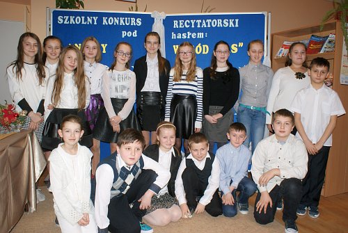 Szkolny Konkurs Recytatorski 4-6