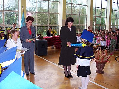 Uroczyste pasowanie pierwszaków na uczniów naszej szkoły