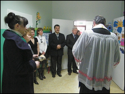 Poświęcenie przedszkola