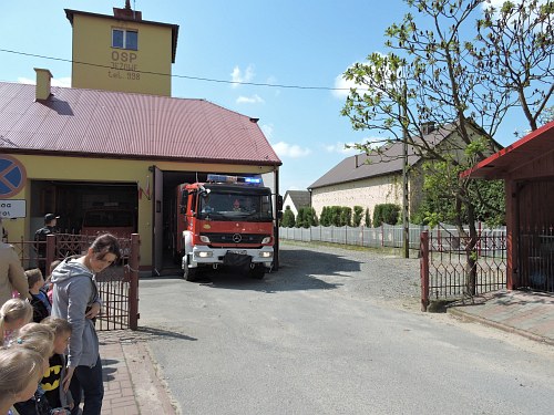 Wycieczka do Straży Pożarnej