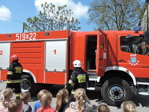 Wycieczka do Straży Pożarnej