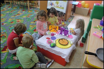 Zabawy i zajęcia w przedszkolu