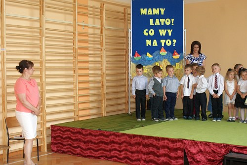 Zakończenie roku w przedszkolu
